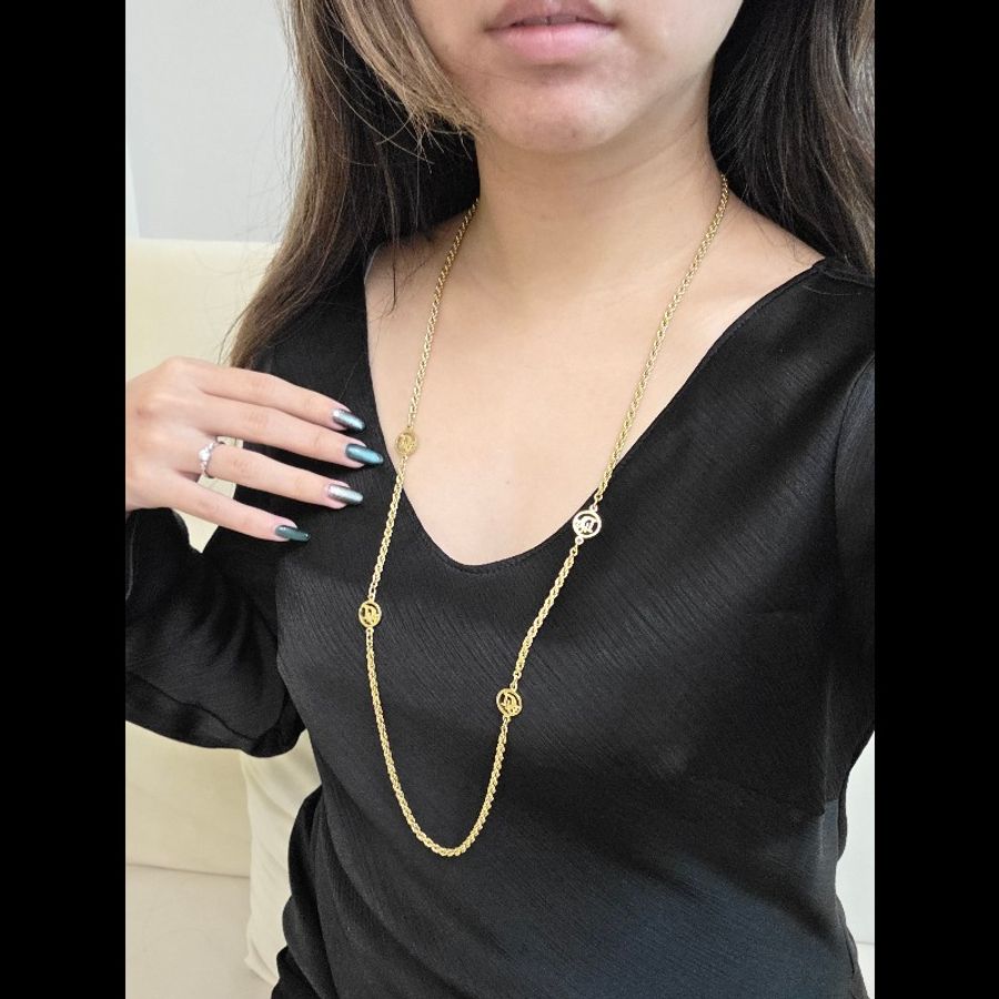 Dior vintage 長項鍊 多種戴法-0
