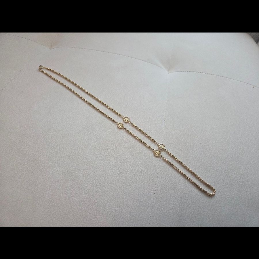Dior vintage 長項鍊 多種戴法-17
