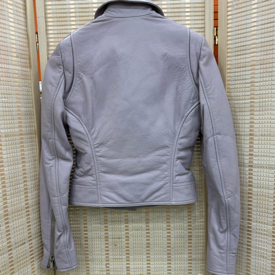 Balenciaga 巴黎世家 機車夾克皮衣 尺寸36-1