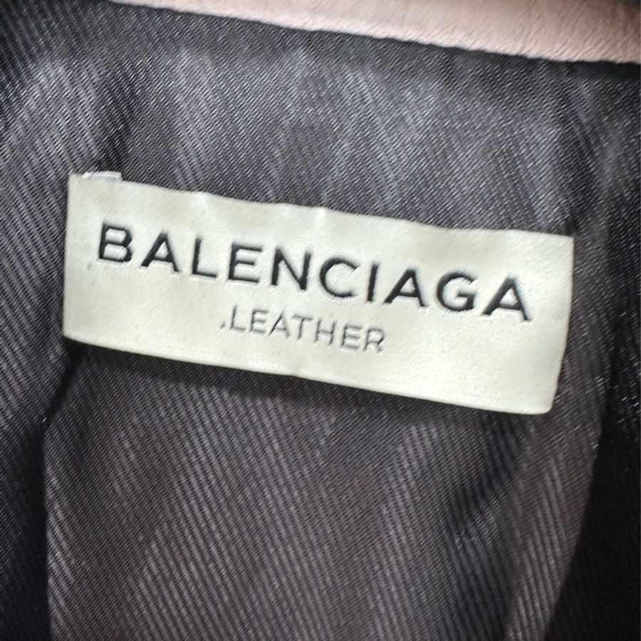 Balenciaga 巴黎世家 機車夾克皮衣 尺寸36-2