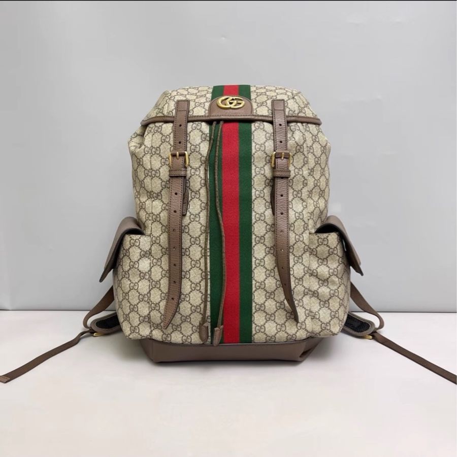 #🤵🏻♂️Gucci古馳ophidia老花男士双肩包 尺寸34×40-6