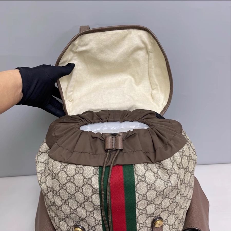 #🤵🏻♂️Gucci古馳ophidia老花男士双肩包 尺寸34×40-13