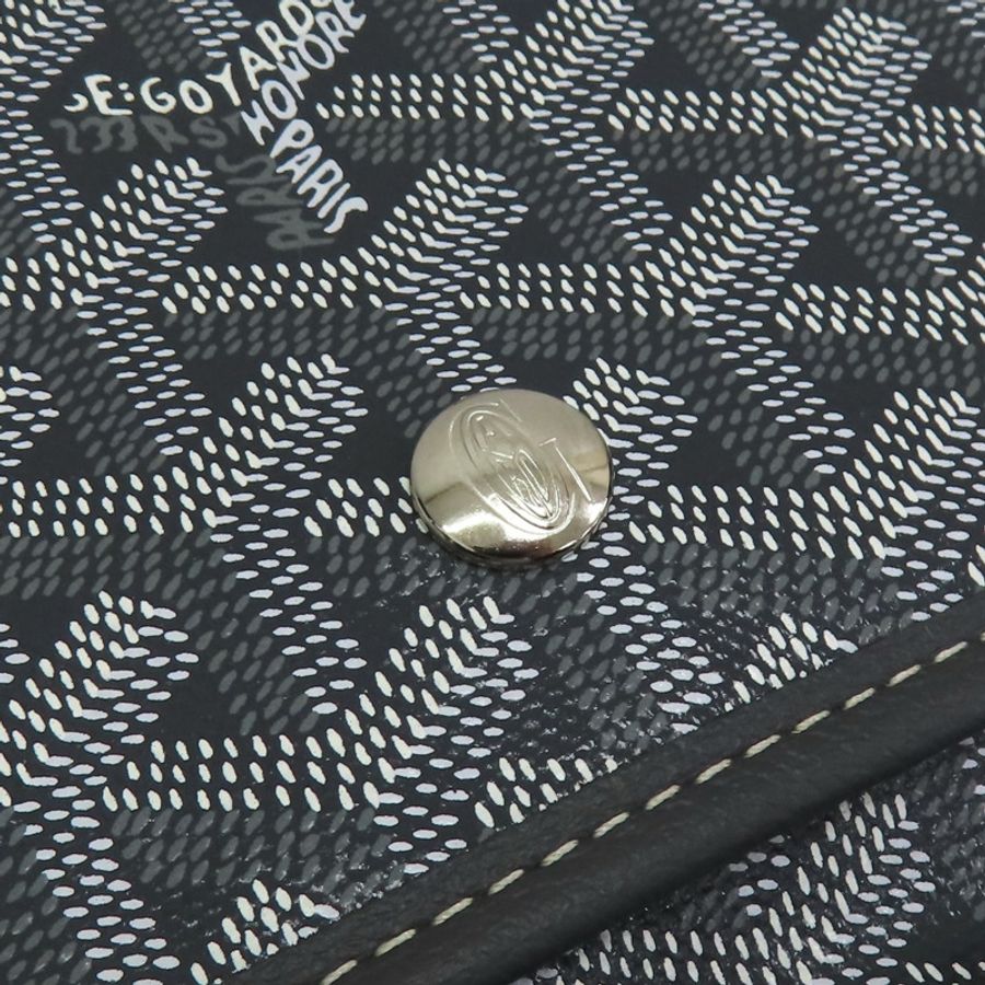 灰色 帆布 Plumet Pocket Wallet 信封包 肩背包【GOYARD 高雅德 】-15