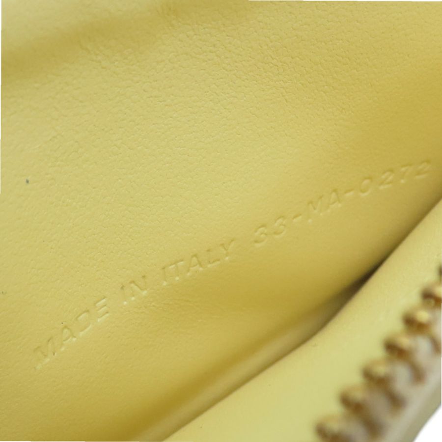 黃色 羊皮 Lady Dior Cosmos Cardholder 零錢包【Dior 迪奧 】 S0965ONMJ-6