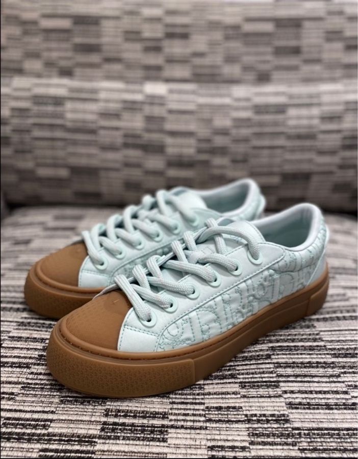 Dior迪奧b33 x STONE ISLAND低幫厚底板鞋綠色 43碼-1