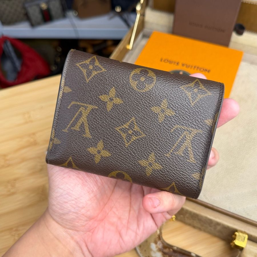 Louis Vuitton Victorien老花信封三折短夾🤎釋出必售-4