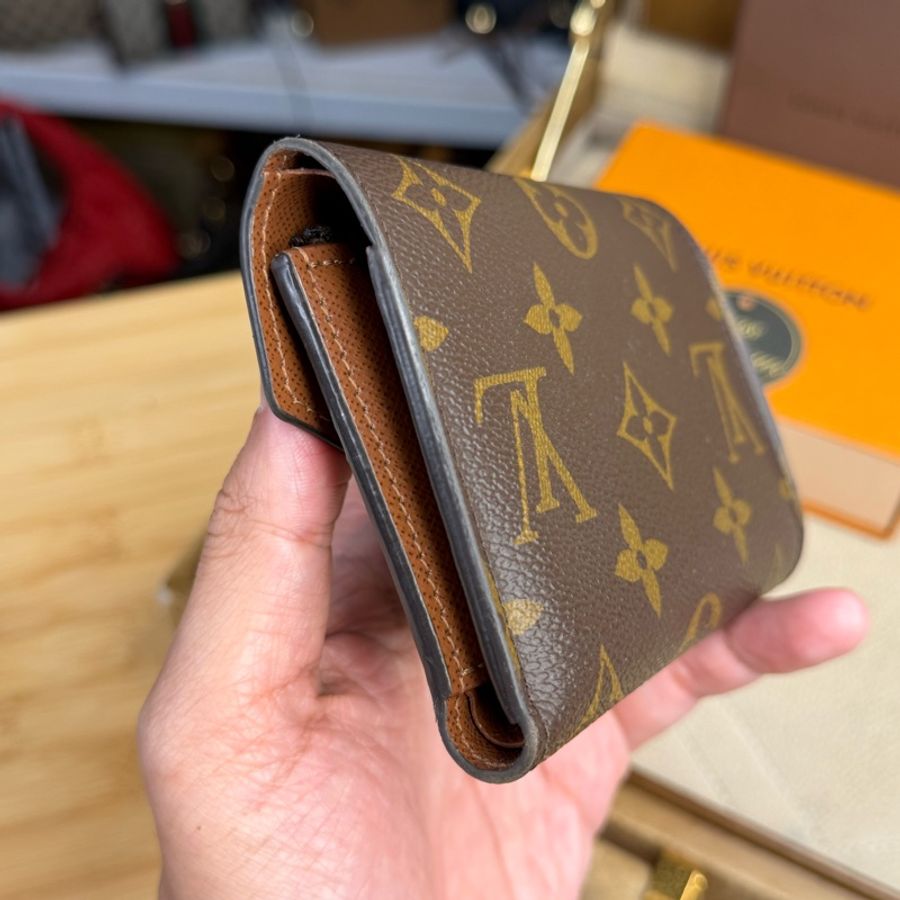 Louis Vuitton Victorien老花信封三折短夾🤎釋出必售-5