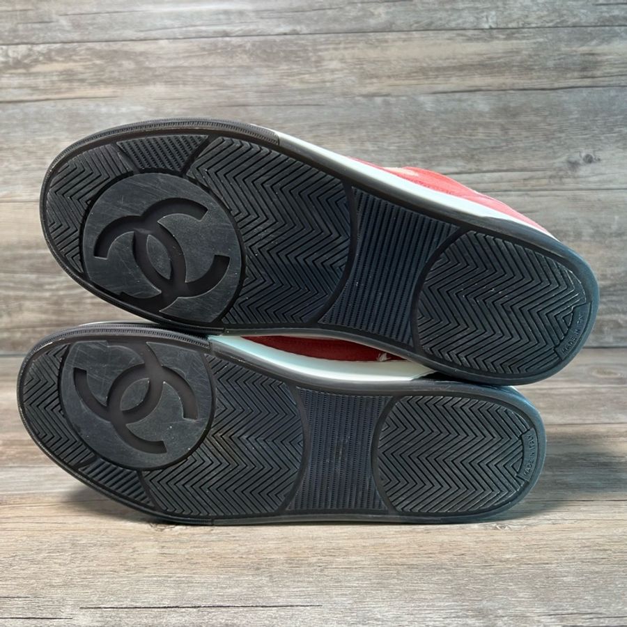 香奈兒 Chanel 23P 灰粉 白粉 粉色 38.5碼-5