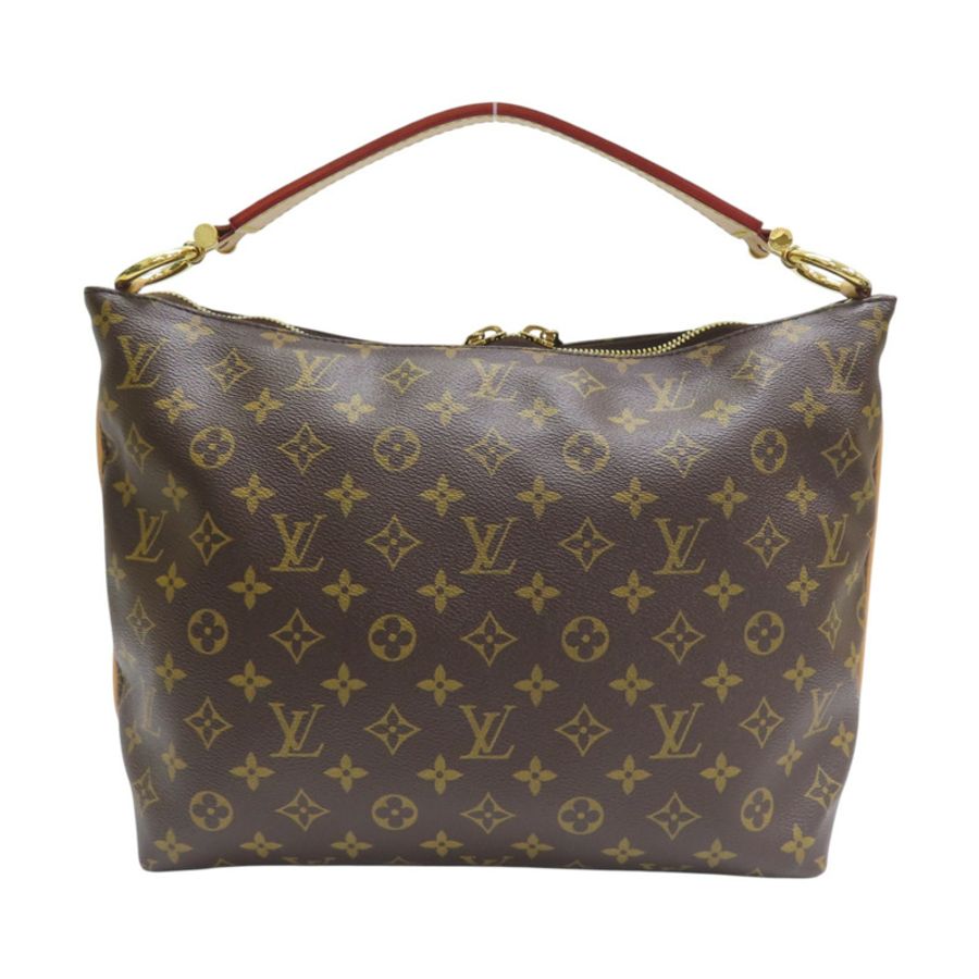 原棕花帆布SULLY MM手提包【LOUIS VUITTON LV 路易威登】M40587-1