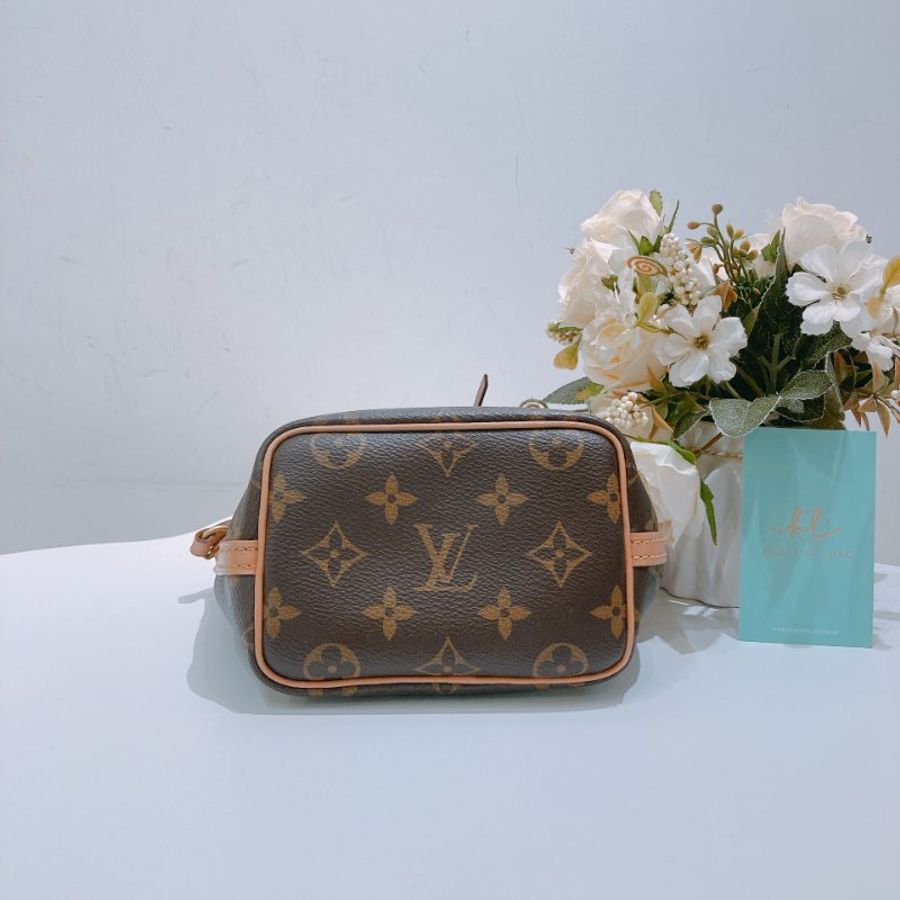 TW4784 Louis Vuitton路易威登 燒賣包 M41346 Nano Noe Bag Monogram Canvas-4