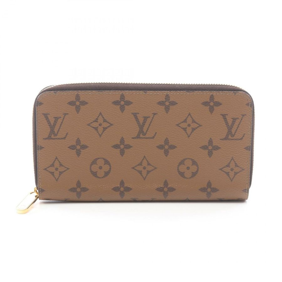 路易威登 Zippy Around 長版皮夾 M82444 Monogram Reverse 帆布二手-0