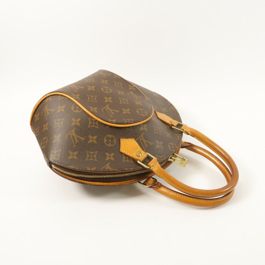 LOUIS VUITTON Monogram Ellipse PM金扣手挽袋-7
