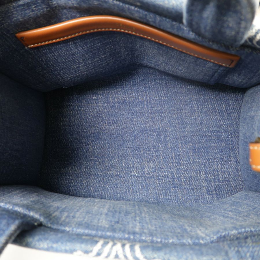 CELINE 牛仔布Small Cabas Thais金扣手挽肩背兩用袋-4