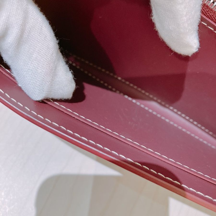 TK1989 Goyard 塗層帆布 棗紅色長錢包 Richelieu Long Wallet Jujube Red-7