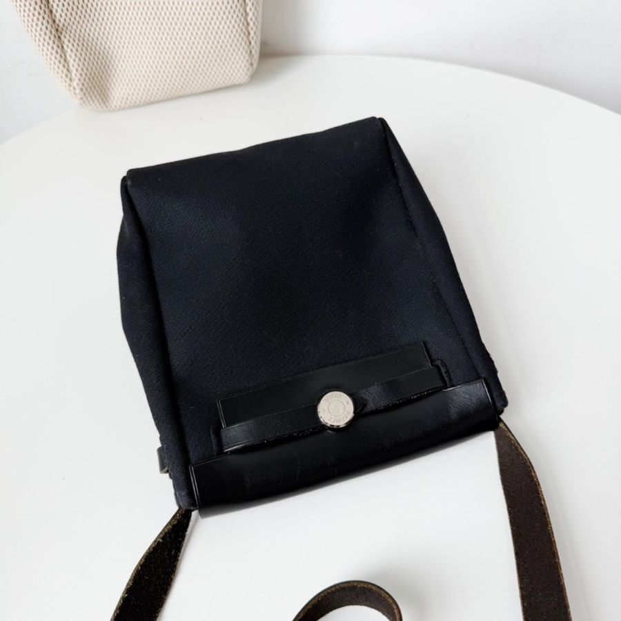 Hermes mini herbag 肩背斜背包15×21×7cm 98新配件塵袋-3