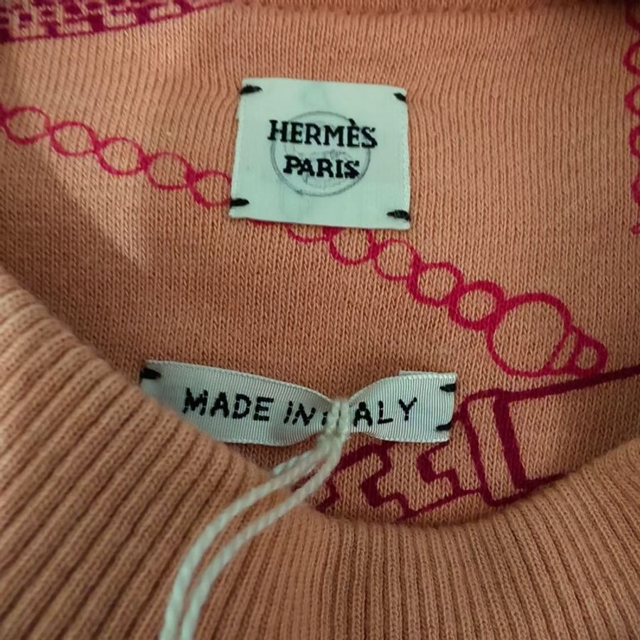 全新Hermes愛馬仕鏈條印花衛衣-2