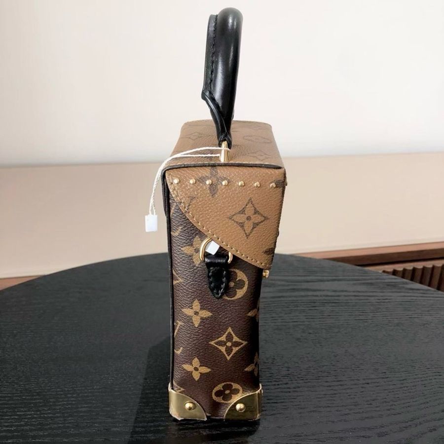 LV路易威登 Camera Box 老花秀款盒子包-3
