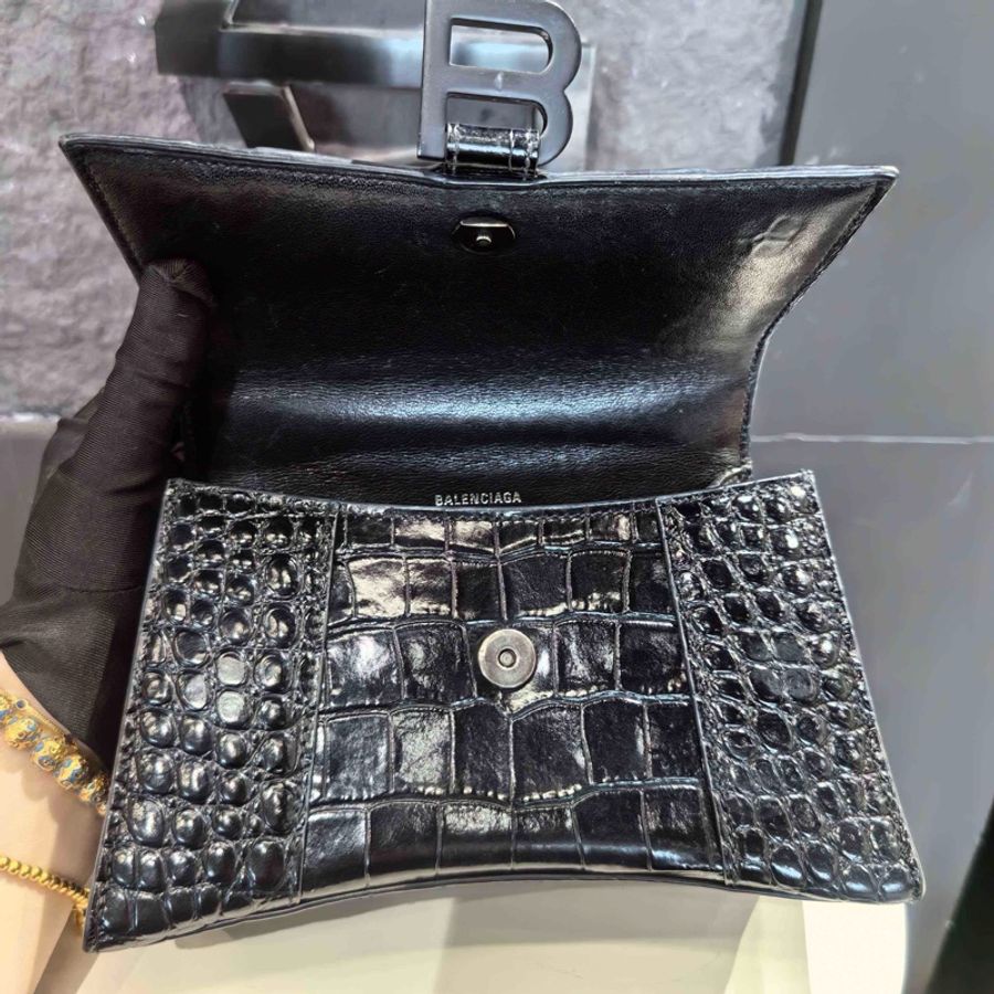 Balenciaga巴黎世家 沙漏包 XS 缺肩帶 19×13-5