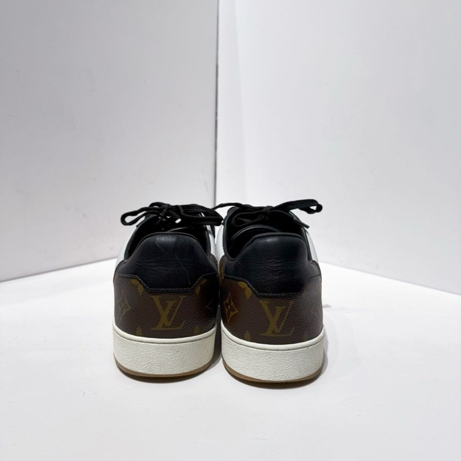 路易威登/Louis Vuitton Rivoli 7碼 41碼低幫板鞋運動鞋三色老花拼色-4