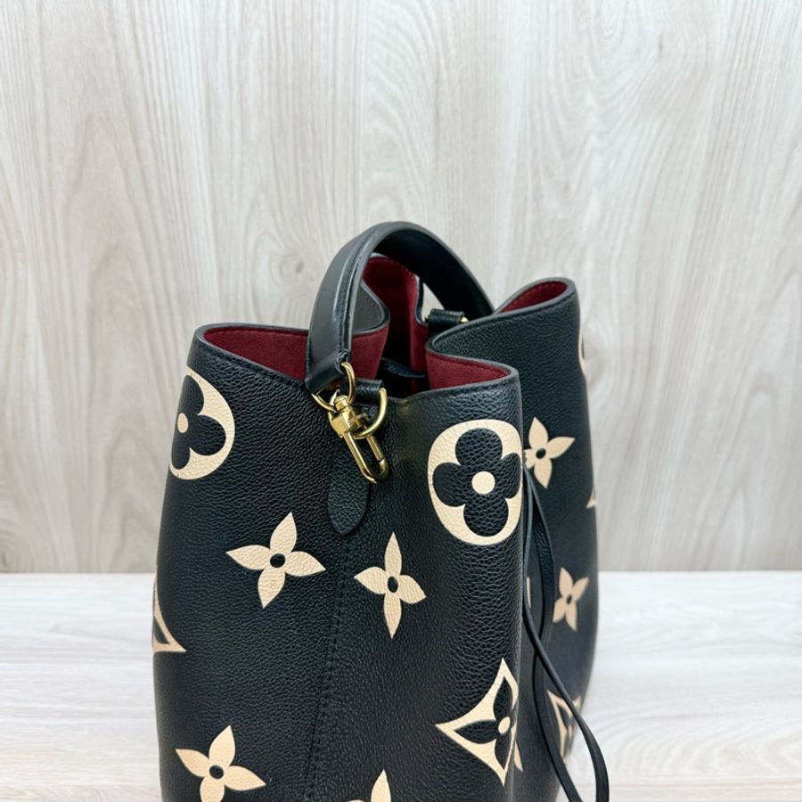 LV🖤黑牛皮NeoNoe MM水桶包M45497-11