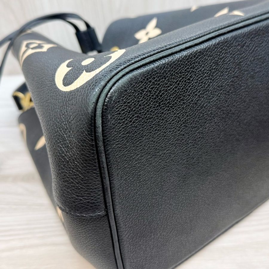 LV🖤黑牛皮NeoNoe MM水桶包M45497-24
