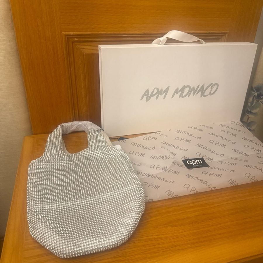 APM限定滿鑽手提包 僅離櫃全新品-15