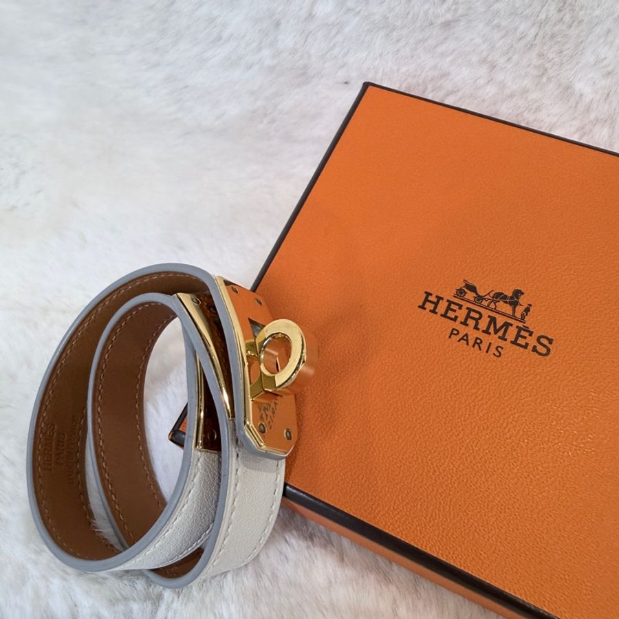 Hermes✨Kelly 雙圈手環 A刻-0