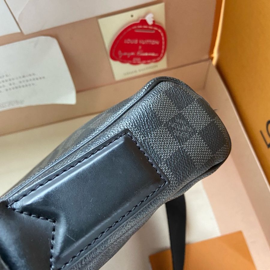 99新LV路易威登Louis Vuitton Dayton Damier Graphite-2
