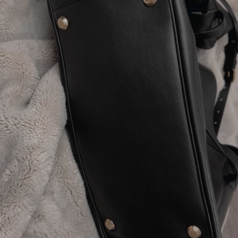 Balenciaga Large Bel Air 黑金皮革（Hobo包 ）巴黎世家-8