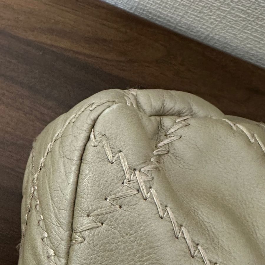 Chanel 橄欖綠銀釦法棍CF-5
