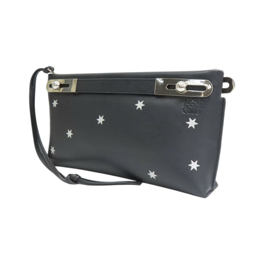 黑色 牛皮 Small Missy Stars Bag 肩背包 限定款【LOEWE 羅威】-2