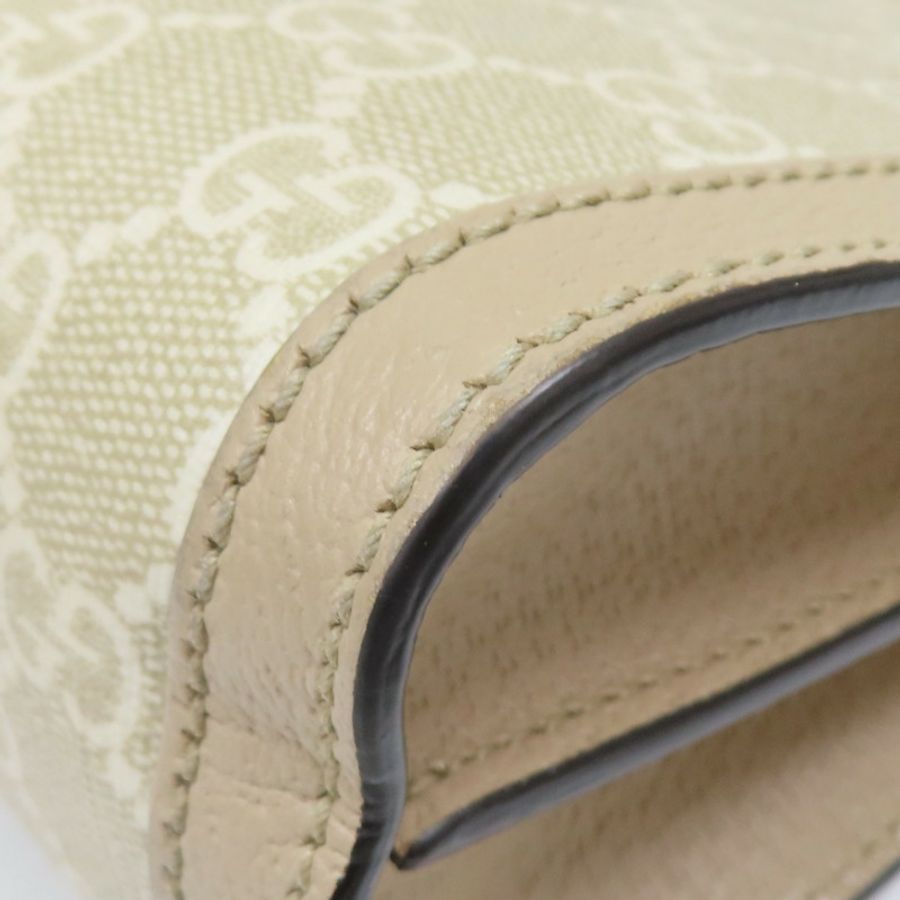 米白色 帆布 Ophidia GG 小號 肩背包 503877【GUCCI 古馳】 503877-10