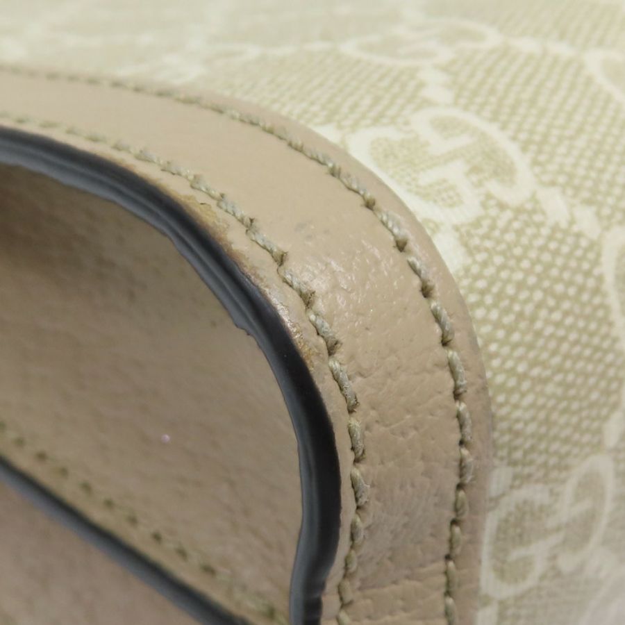 米白色 帆布 Ophidia GG 小號 肩背包 503877【GUCCI 古馳】 503877-11