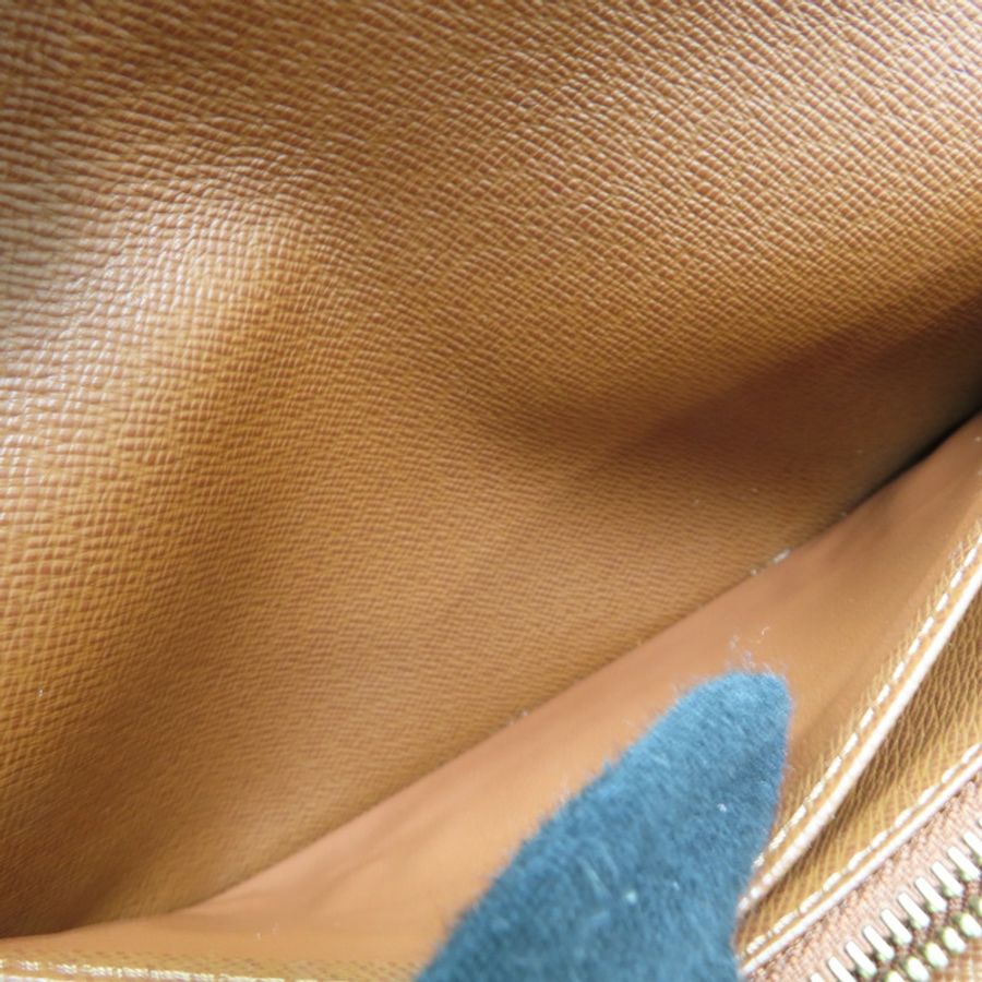 棕色 原花帆布 兩折長夾 金扣 M61734【LOUIS VUITTON LV 路易威登】 M61734-6