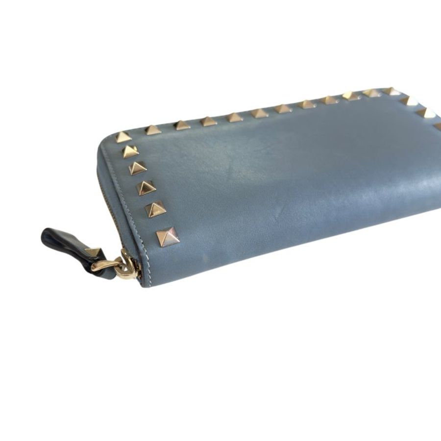 VALENTINO Rockstud 鍋釘 長銀包-4