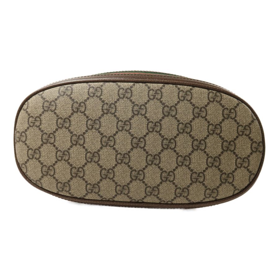 GUCCI 塗層帆布Ophidia Bucket Bag金扣肩背袋-3