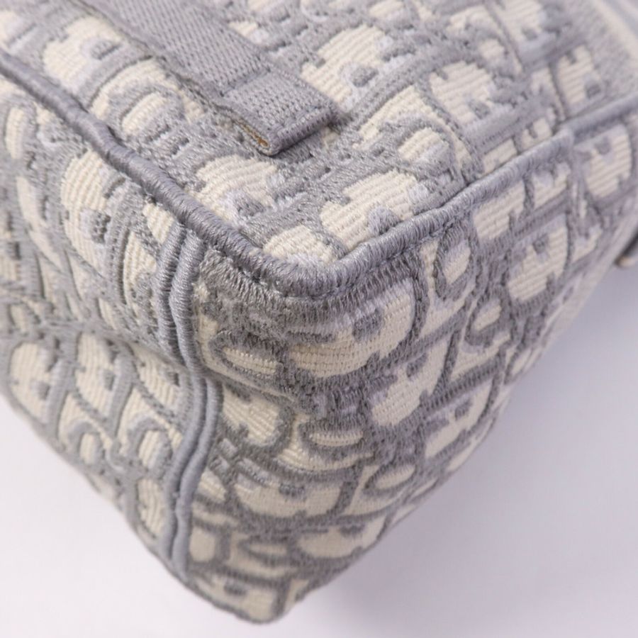 Dior 帆布Medium Diorcamp Bag銀扣肩背袋-10