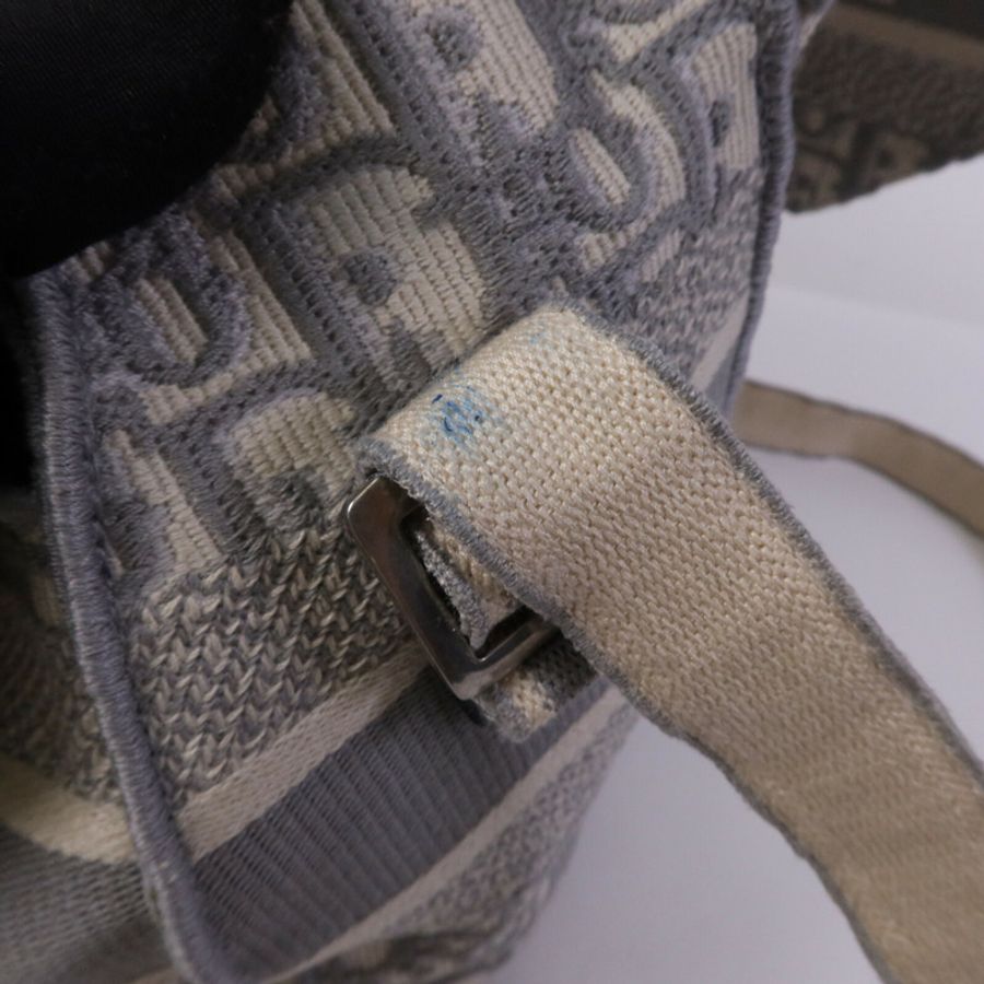 Dior 帆布Medium Diorcamp Bag銀扣肩背袋-17