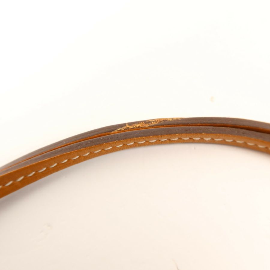 HERMES Swift皮革Paddock Boots Charm掛飾Naturel-7