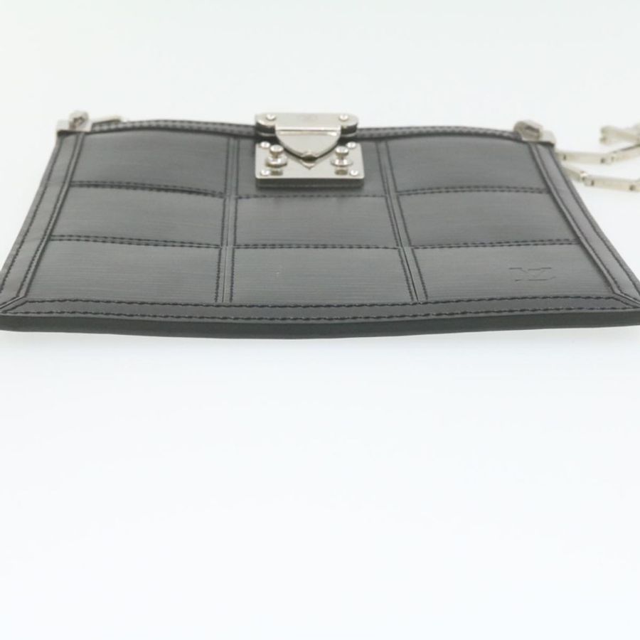 【日本直送】路易威登 Epi Stretch Mojito 單肩包/手拿包 黑色 M54612 LV Auth 21016V-7