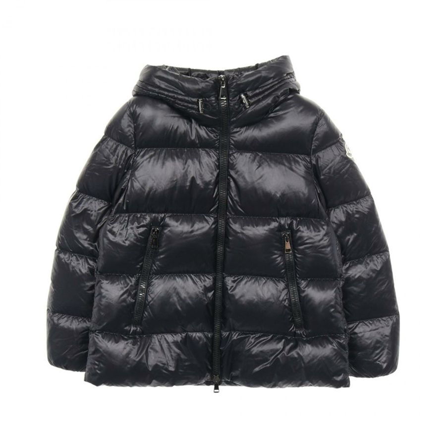 MONCLER SERITTE 羽絨衣 1A20000 尼龍黑 二手 女款-0