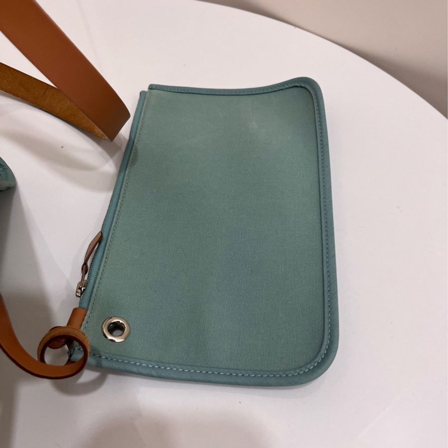 Hermes/愛馬仕 herbag31 手提單肩斜挎包 尺寸；31*25*10-6
