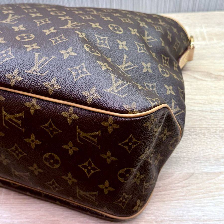 LV M40353 delightful MM單把肩背購物包托特包-16