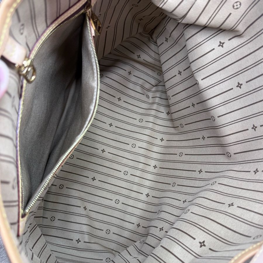 LV M40353 delightful MM單把肩背購物包托特包-19