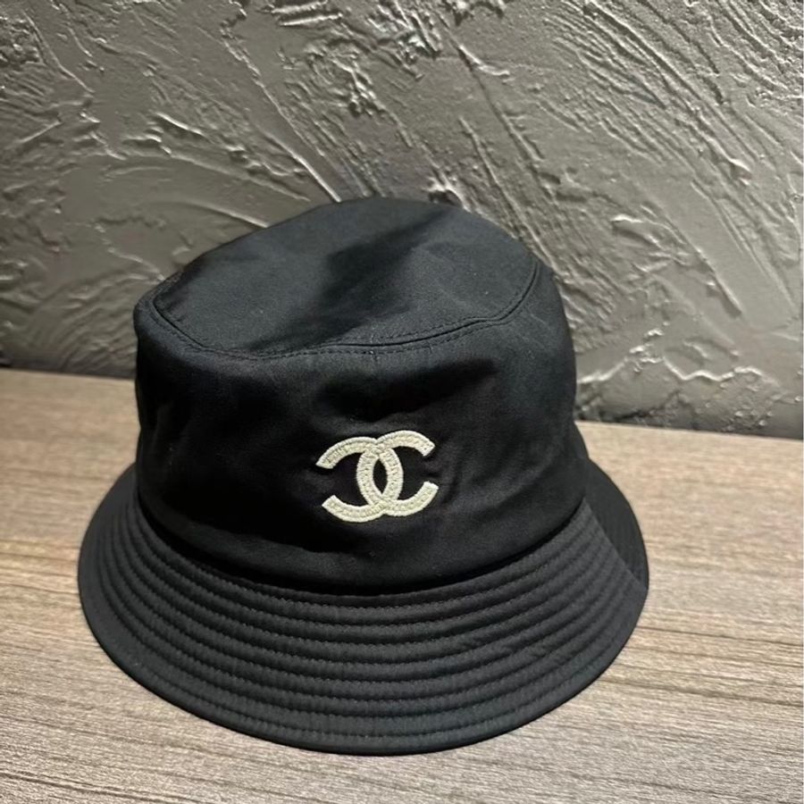Chanel 亮片logo 漁夫帽-0
