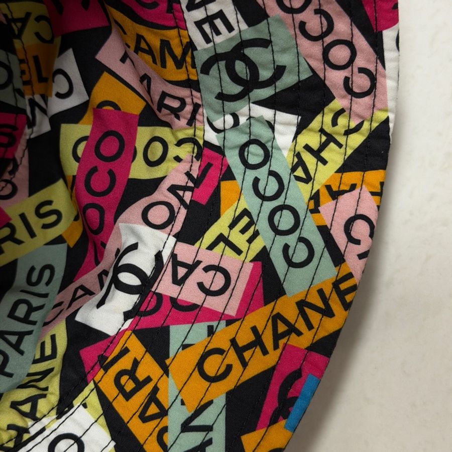 Chanel 亮片logo 漁夫帽-12