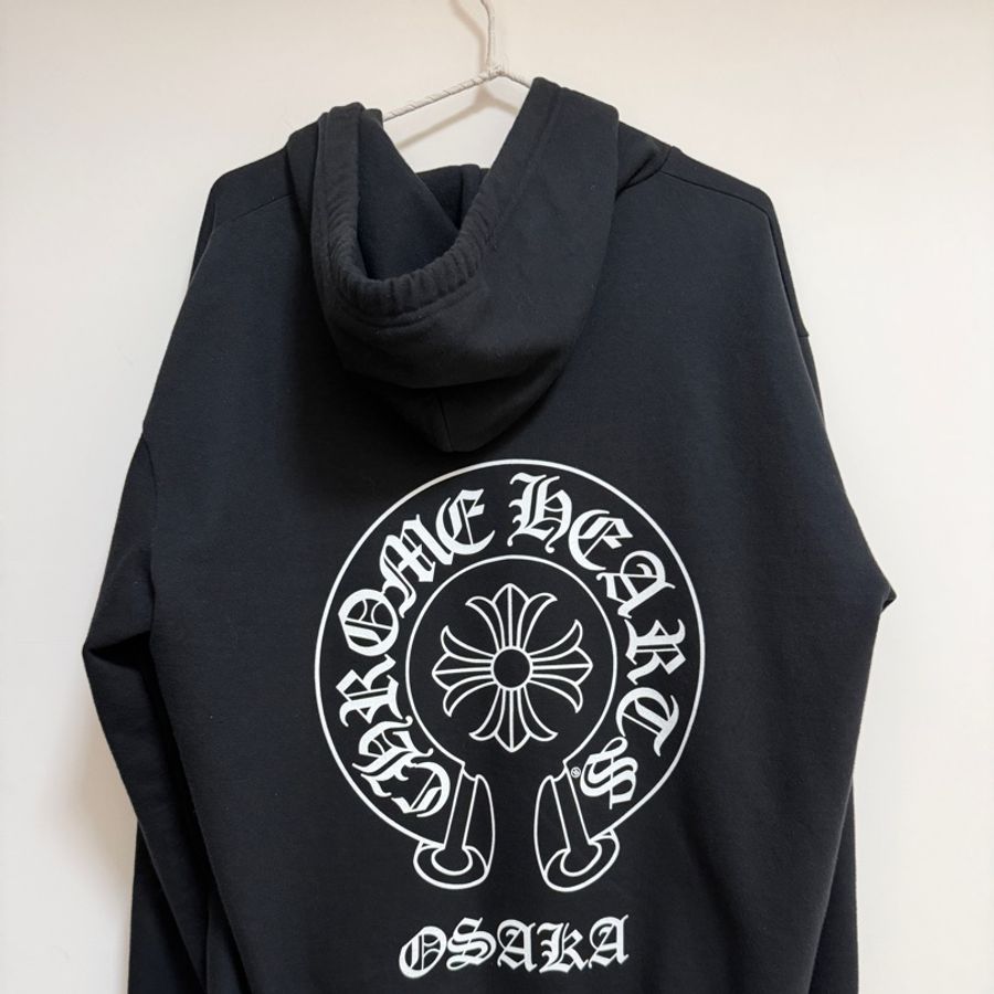 Chrome hearts 馬蹄十字logo Osaka限定 帽T-12