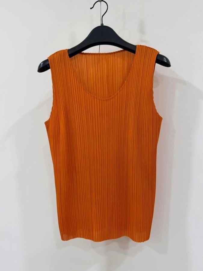 三宅一生PLEATS PLEASE ISSEY MIYAKE 亮橘上衣-4