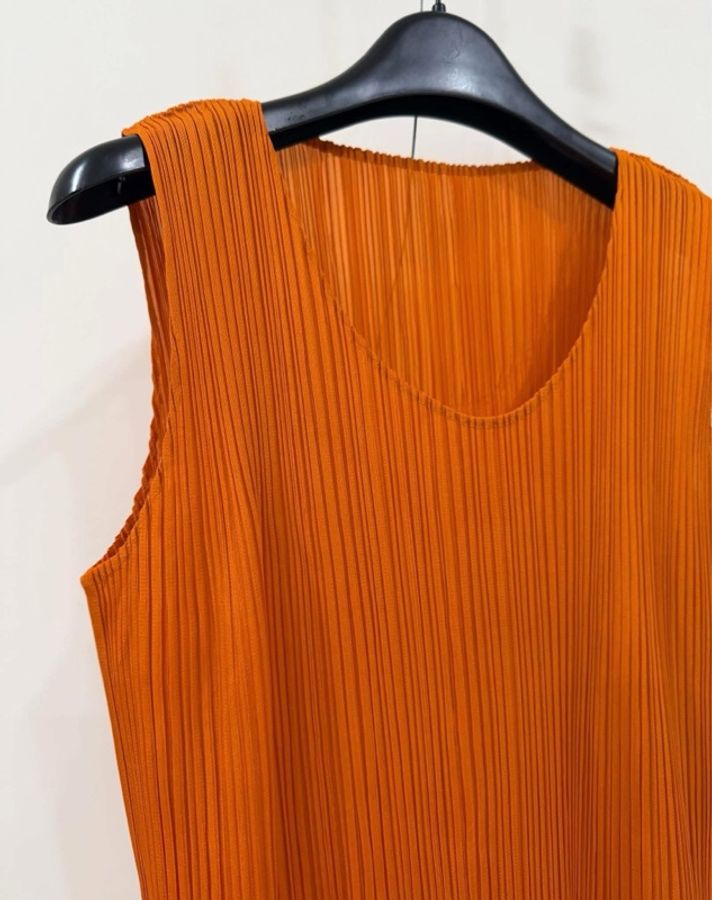 三宅一生PLEATS PLEASE ISSEY MIYAKE 亮橘上衣-6