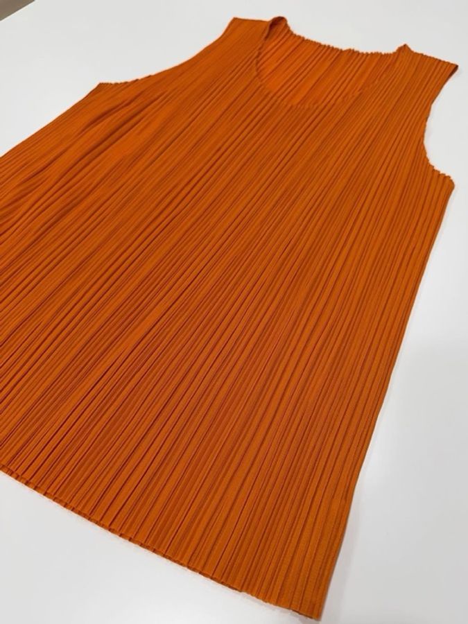 三宅一生PLEATS PLEASE ISSEY MIYAKE 亮橘上衣-7